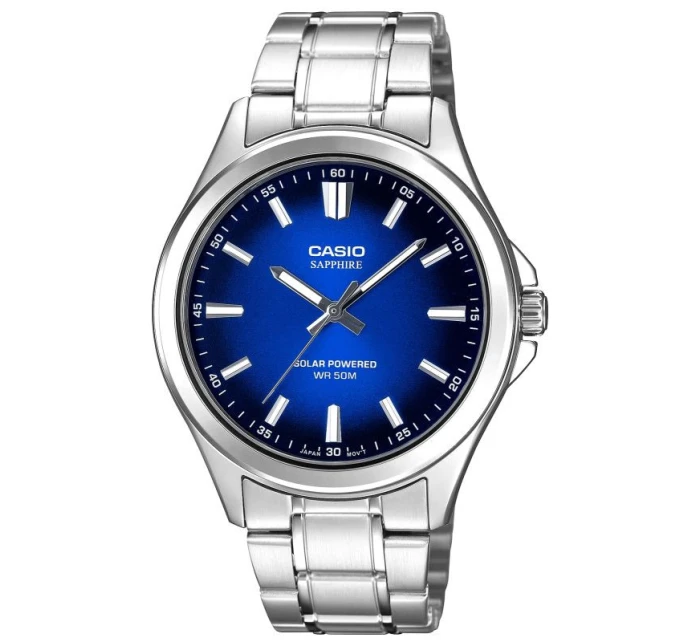 Pánské solární hodinky CASIO MTS-RS100D-2AVDF + krabice Pánské solární hodinky CASIO MTS-RS100D-2AVDF + krabice