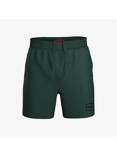 Zelené pyžamové šortky Hugo Loungewear Laze Open (50525247-385)