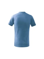 Tričko Malfini Basic Jr MLI-13815 modrá Tričko Malfini Basic Jr MLI-13815 modrá