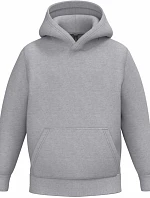 Kariban K 477 Dětská mikina s kapucí 20.K477 oxford grey
