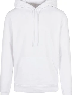 Build your Brand BB 001 Pánská mikina s kapucí 56.B001 white