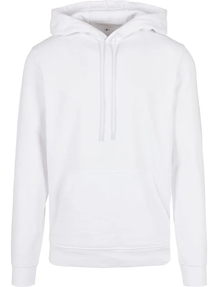Build your Brand BB 001 Pánská mikina s kapucí 56.B001 white Build your Brand BB 001 Pánská mikina s kapucí 56.B001 white