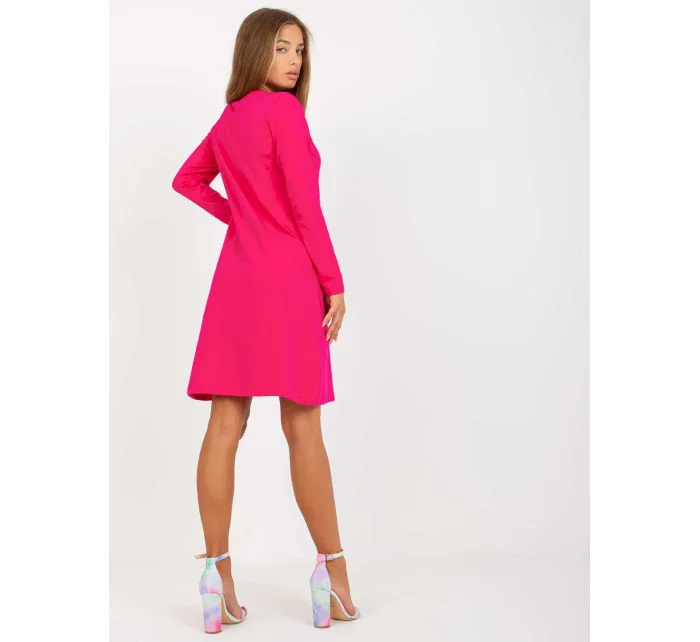Dámské šaty RV SK 8054 fuchsiové