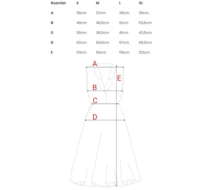 Košilové šaty ve střihu béžové model 21154751 - STYLOVE