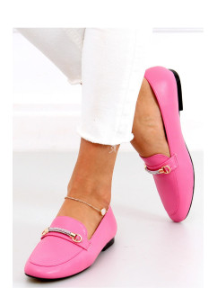 Dámské mokasíny tmavě růžová  shoes model 18523070 - IDEAL SHOES