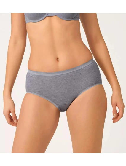 Dámské kalhotky Basic+ Midi Šedá - Sloggi Dámské kalhotky Basic+ Midi Šedá - Sloggi