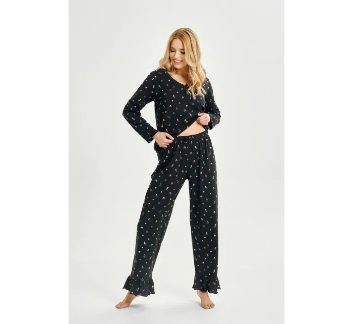 3440 DÁMSKÉ DLOUHÉ PYŽAMO MINA S-XL