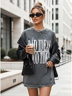 Dámské tričko s potiskem HAYATOUS graphite FashionStreet RY2637