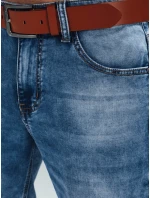 Pánské modré džínové šortky s páskem Dstreet model 21989882 - FashionStreet