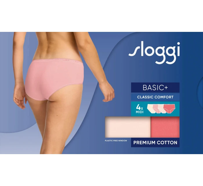 Basic+ Midi model 21898917 RED RED - Sloggi Basic+ Midi model 21898917 RED RED - Sloggi