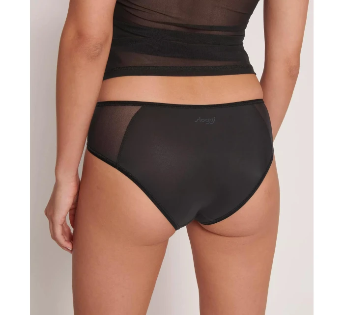 Dámské kalhotky Soft ADAPT Hipster - BLACK - černé 0004 - SLOGGI