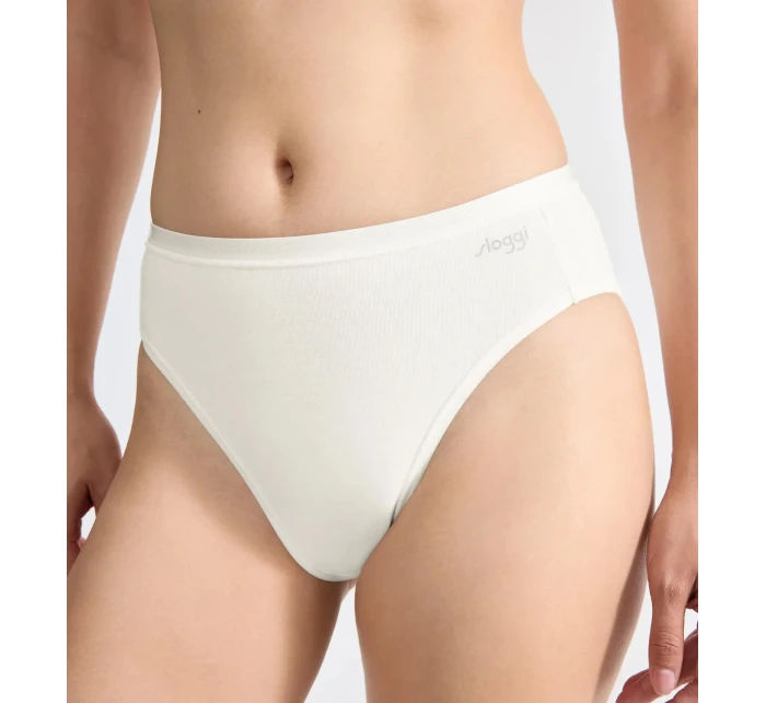 Dámské kalhotky GO Daily Cotton Tai - WHITE - bílé 00GZ - SLOGGI