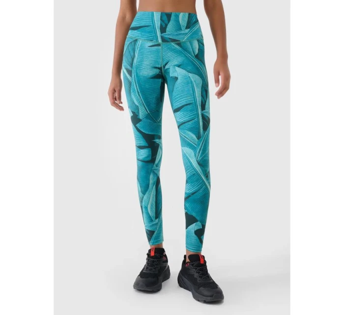 Dámské tréninkové legíny s vysokým pasem 4F 4FRSS25TFTIF408-46A dámské