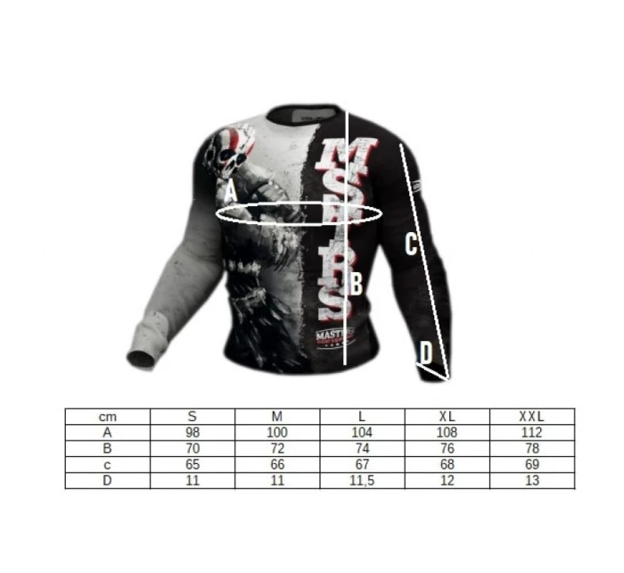 Tréninkové tričko s dlouhým rukávem DARK SIDE model 21347586 Tréninkové tričko s dlouhým rukávem DARK SIDE model 21347586