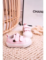 Dětské Tenisky Na Suchý Zip BIG STAR model 21545409 Růžové - Big Star Shoes Dětské Tenisky Na Suchý Zip BIG STAR model 21545409 Růžové - Big Star Shoes