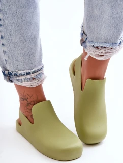 Módní gumové dřeváky zelená model 21586298 - Boto