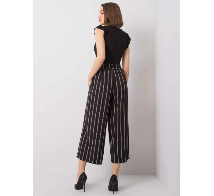 Kalhoty CHA SP 0430.41P černá a béžová