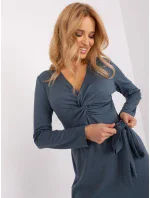 Sukienka LK SK model 19394632 ciemny niebieski - FPrice