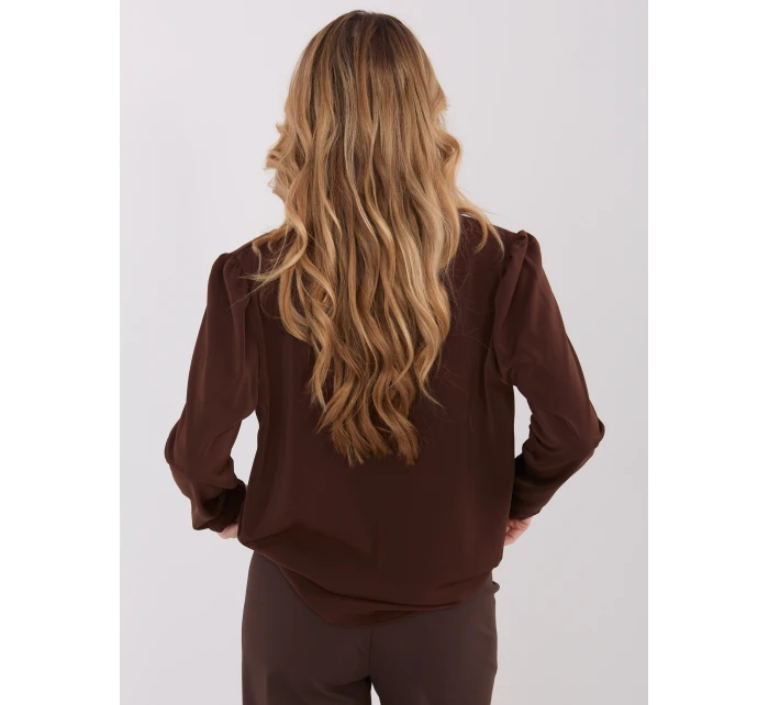 Bluzka MI BZ model 21782348 brązowy - FPrice Bluzka MI BZ model 21782348 brązowy - FPrice