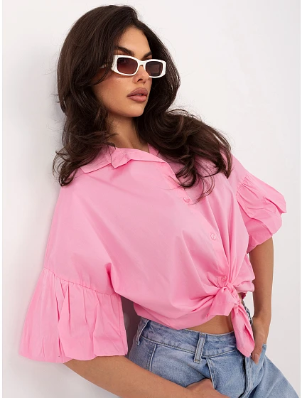 MI košile KS 3389A.90 růžová