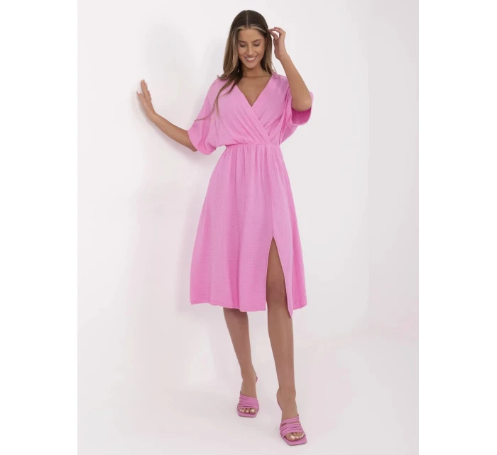 Šaty MI SK 121008.84 růžové Šaty MI SK 121008.84 růžové