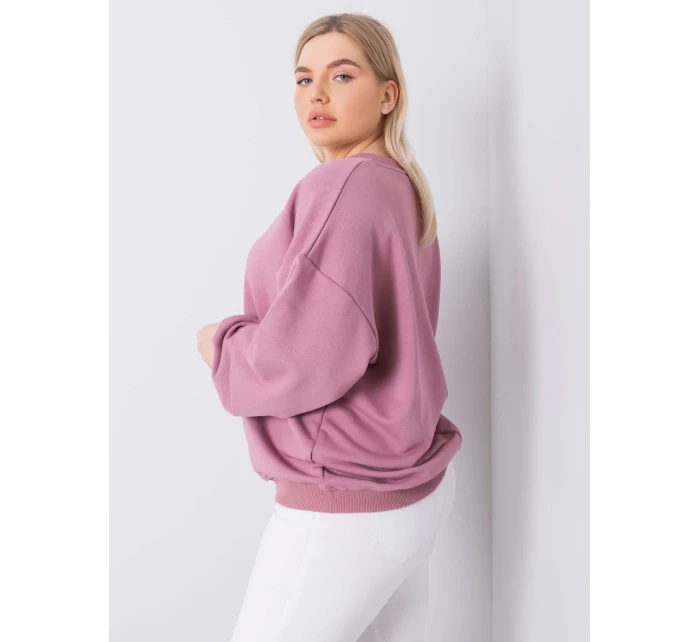 Mikina RV BL 6316.16X tmavě růžová