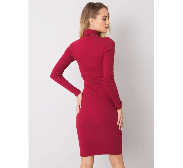 RV SK šaty R5133.07P bordó