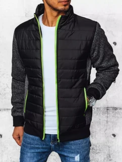 Pánská přechodná prošívaná bunda černá FashionStreet TX4398