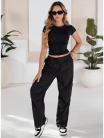Dámské padákové kalhoty MORAT black FashionStreet UY1663
