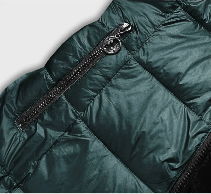 DWUSTRONNA KURTKA DAMSKA ZIELONA model 21244158 - S'WEST