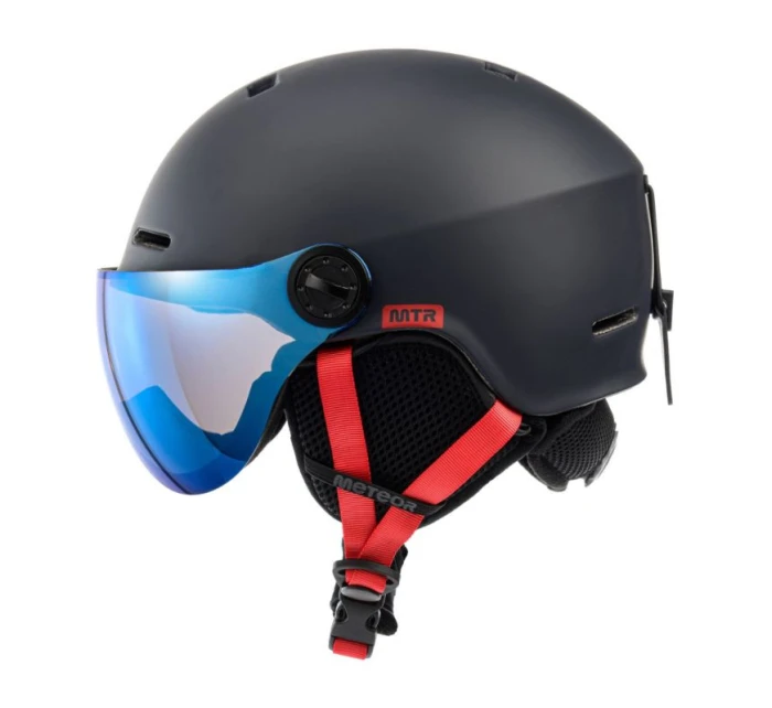 Lyžařská přilba Meteor Falven M 55-58 cm tmavě modrá 24975