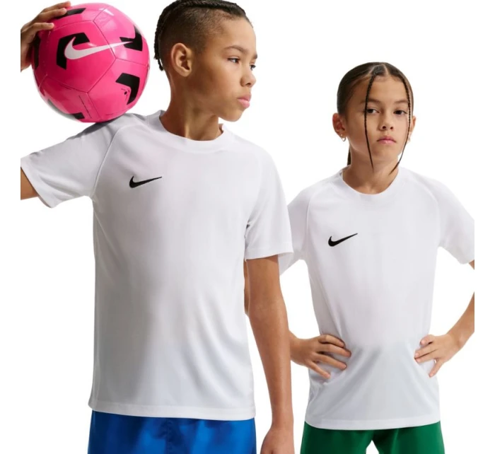 Nike Dri-Fit Park VIII dětské tričko bílé HV8182 100