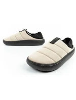 Pánské boty Crocs Classic Puff Moc béžové zateplené pantofle