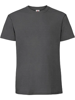 Iconic 195 T Pánské těžké tričko model 22417099 light graphite - Fruit of the Loom