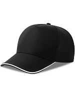 Recy Five 5 panelová sandwich kšiltovka black/white model 22450441 - Atlantis Headwear