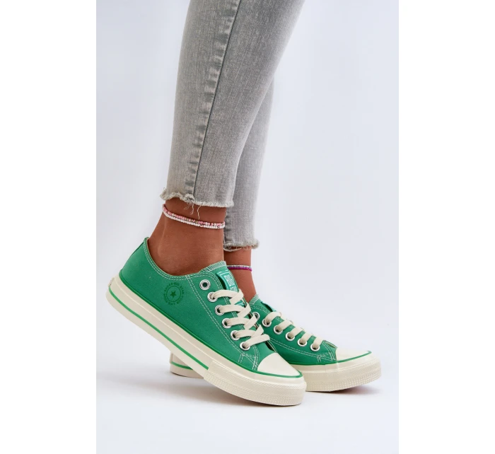 Dámské tenisky Big Star model 21654802 Zelené - Big Star Shoes Dámské tenisky Big Star model 21654802 Zelené - Big Star Shoes