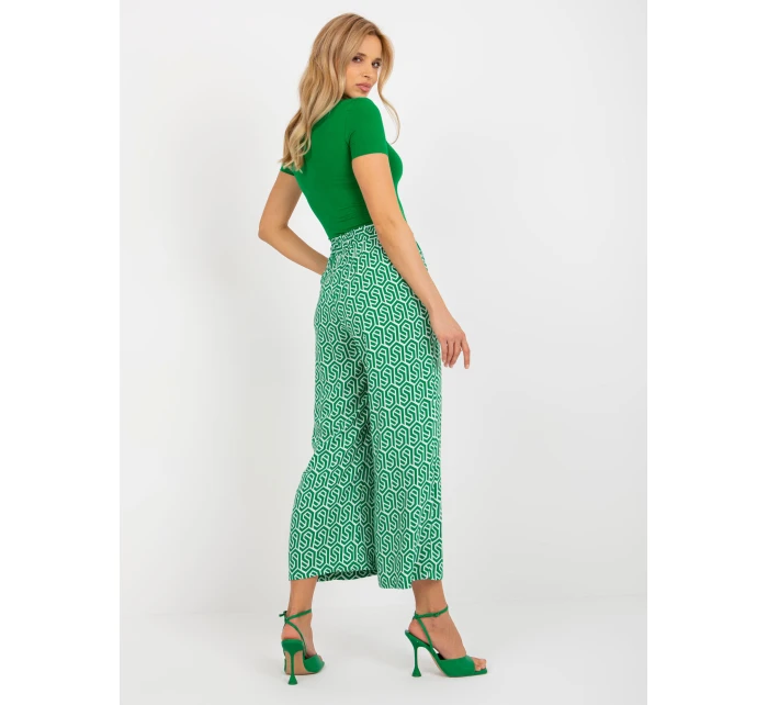 Kalhoty D73770R62237A zelená