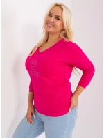 Halenka RV BZ 9143.87P fuchsiová Halenka RV BZ 9143.87P fuchsiová