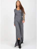 Kalhoty VI SP 20271.97 tmavě šedá Kalhoty VI SP 20271.97 tmavě šedá