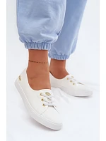 Dámské tenisky LCW-26-02-4043 bílo-zlaté - Lee Cooper