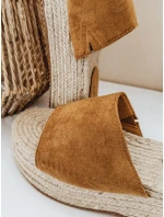 Dámské žabky SUMMERRY camel FashionStreet ZY0986