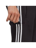 Kalhoty adidas Essentials Single Jersey Tapered Open Hem 3-Stripes M IC0044
