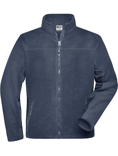 Daiber JN 842 Pánská pracovní mikrofleecová bunda - Strong 02.0842 navy/navy