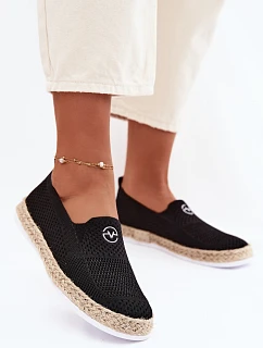 Dámské espadrilly Vinceza 13659 Černé