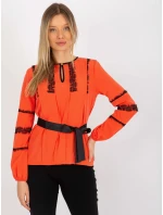 Dámská halenka LK BZ model 18309912 oranžová - FPrice