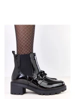 Boty na podpatku model 219410 Solea Boty na podpatku model 219410 Solea