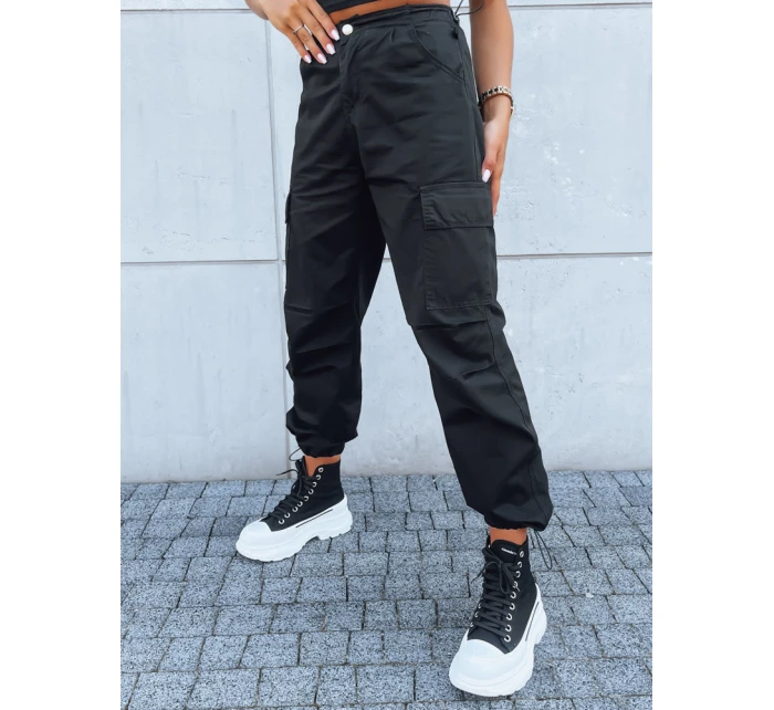 Dámské padákové kalhoty NECTI black FashionStreet UY1637