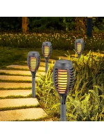 LAMPA SOLARNA  12 LED  SZARA - model 21831097