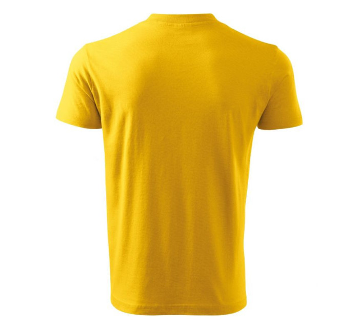 Malfini Tričko s výstřihem do V M MLI-10204 žlutá