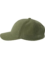 6 panelová manšestrová kšiltovka olive model 22478945 - Atlantis Headwear